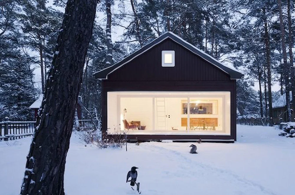 Forest House by Atelier ST via this is paper
