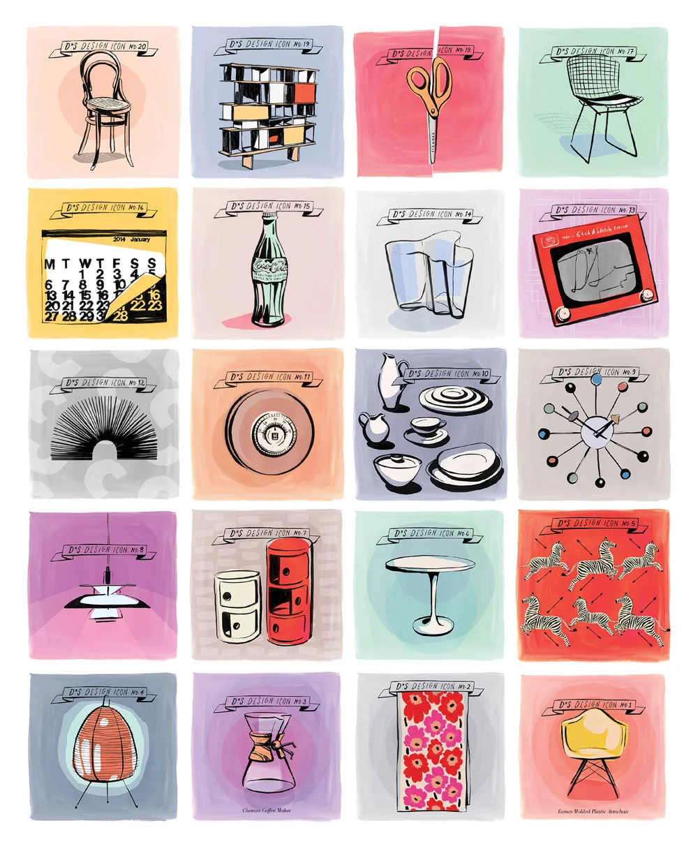 series by Design Sponge illustrations by Libby VanderPloeg