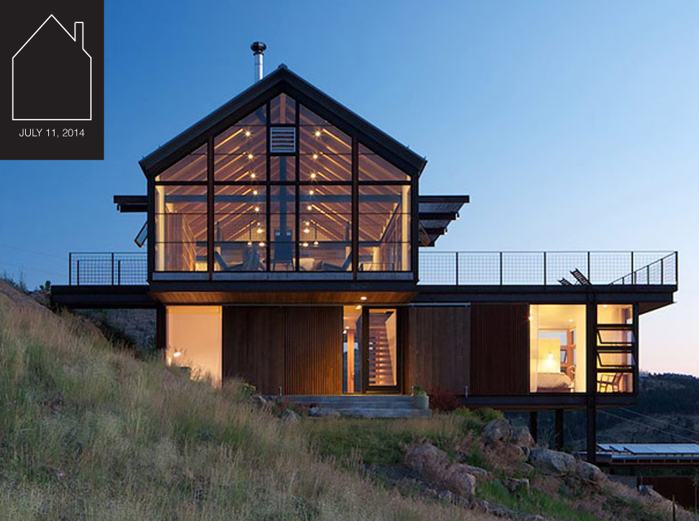 Sunshine Canyon House designed by Renee del Gaudio Architects 