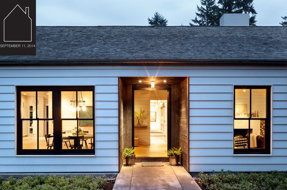 home of Brian Faherty owner of Schoolhouse Electric via The NY Times