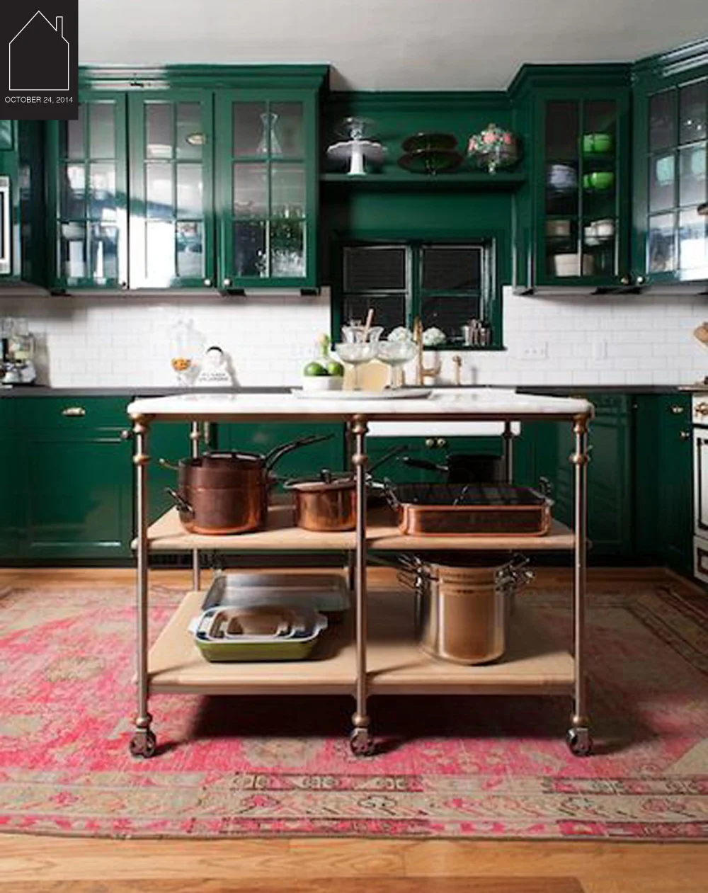 kitchen of Bailey McCarthy of Biscuit Home via Camille Styles