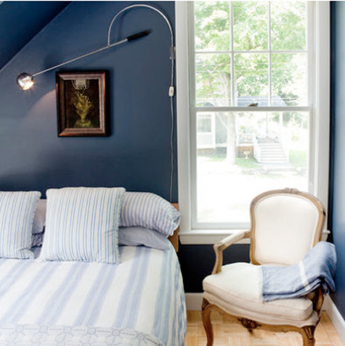 Hale Navy via Style by Emily Henderson