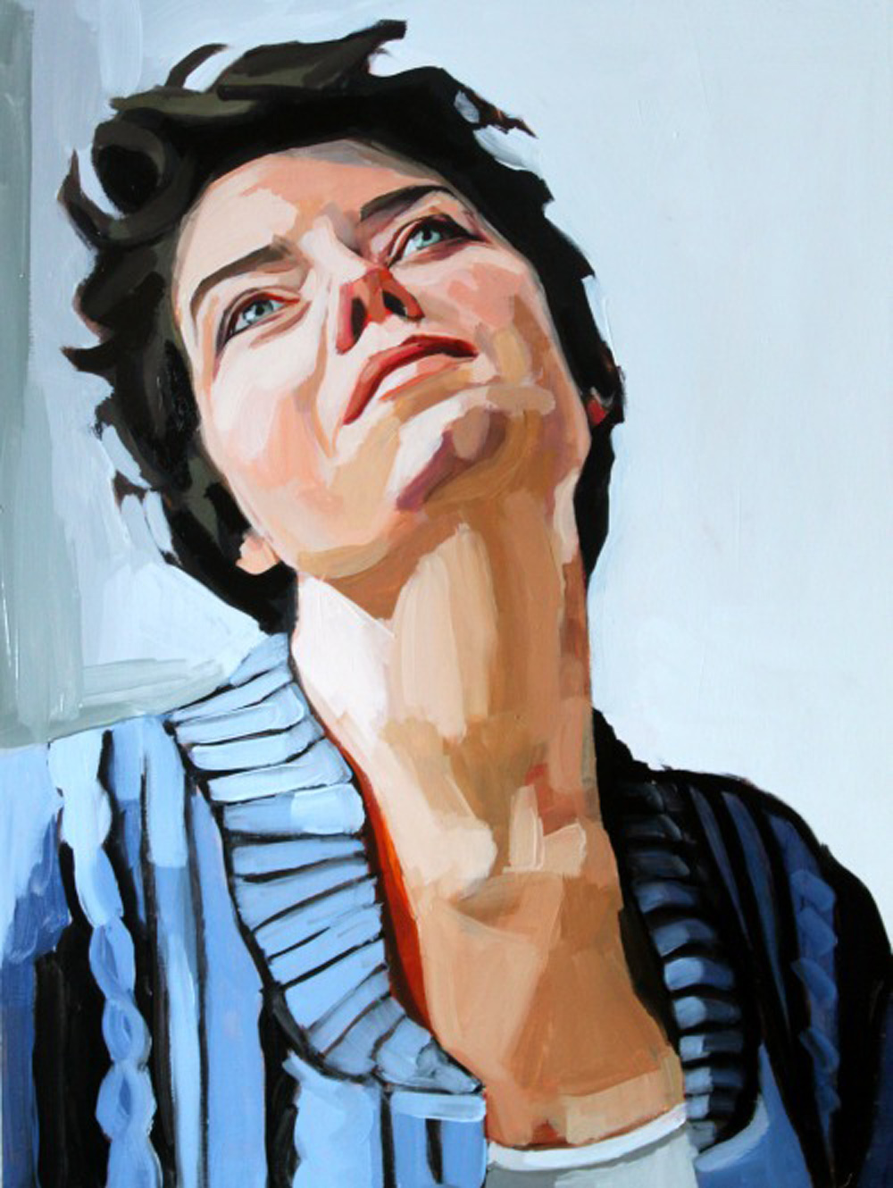 Erin Fitzgerald - Meredith - 12" x 16" - oil on birch panel - 2013