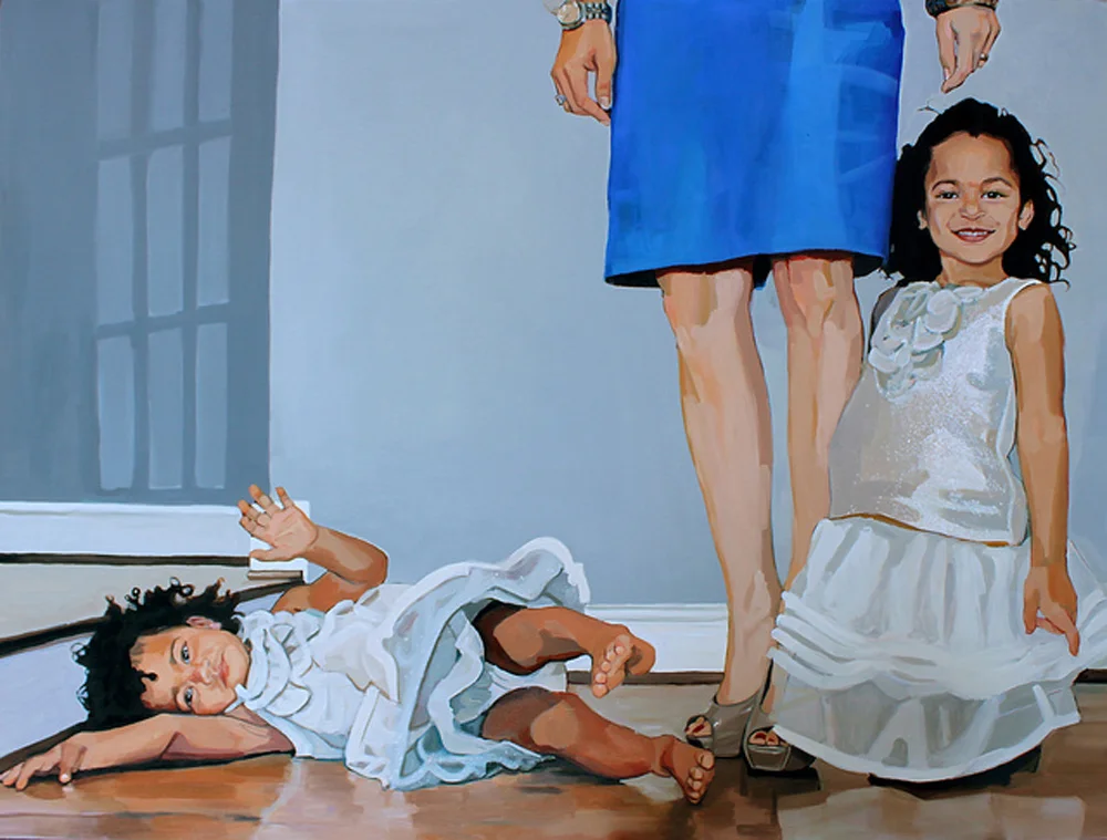 Erin Fitzgerald - Baptiste - 36" x 48" - oil on birch panel - 2013