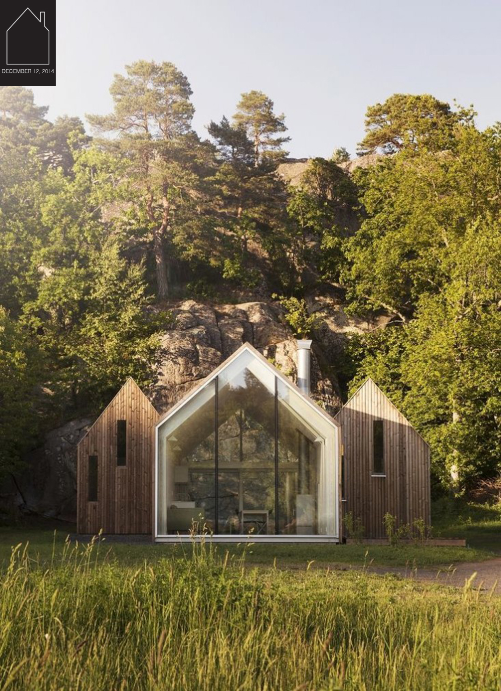 cabins in Norway designed by Reiulf Ramstad via GARDENISTA