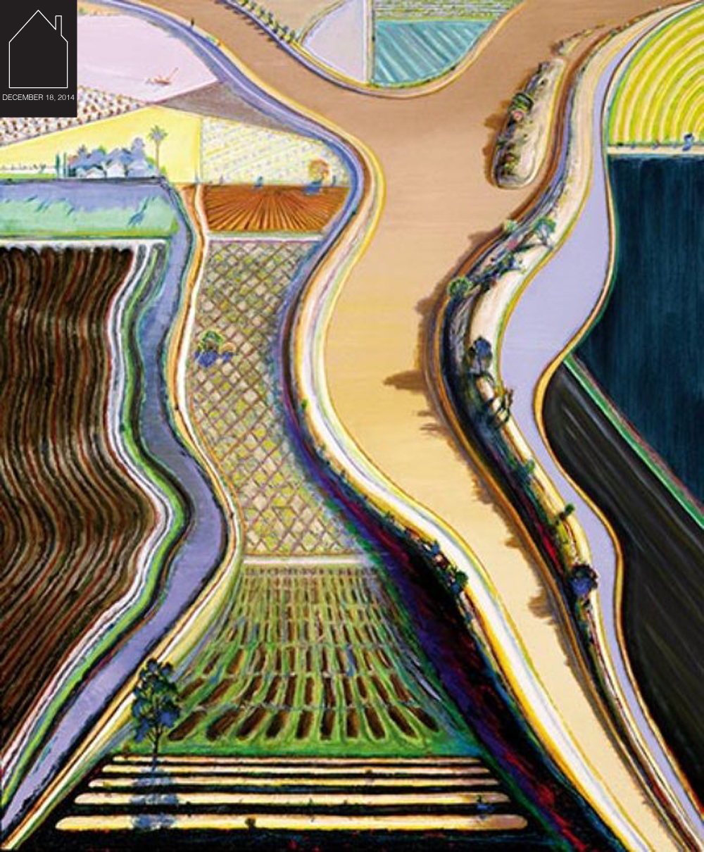 Brown River - 2002 - Wayne Theibaud via Smithsonian