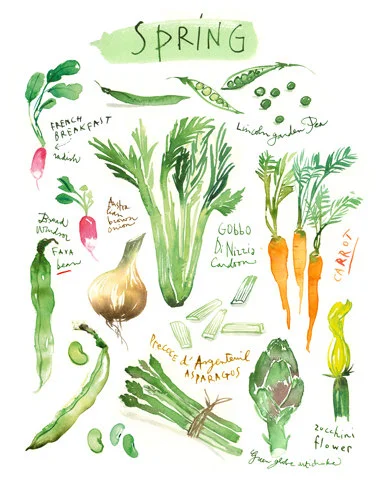 spring garden kitchen poster by Lucile's Kitchen