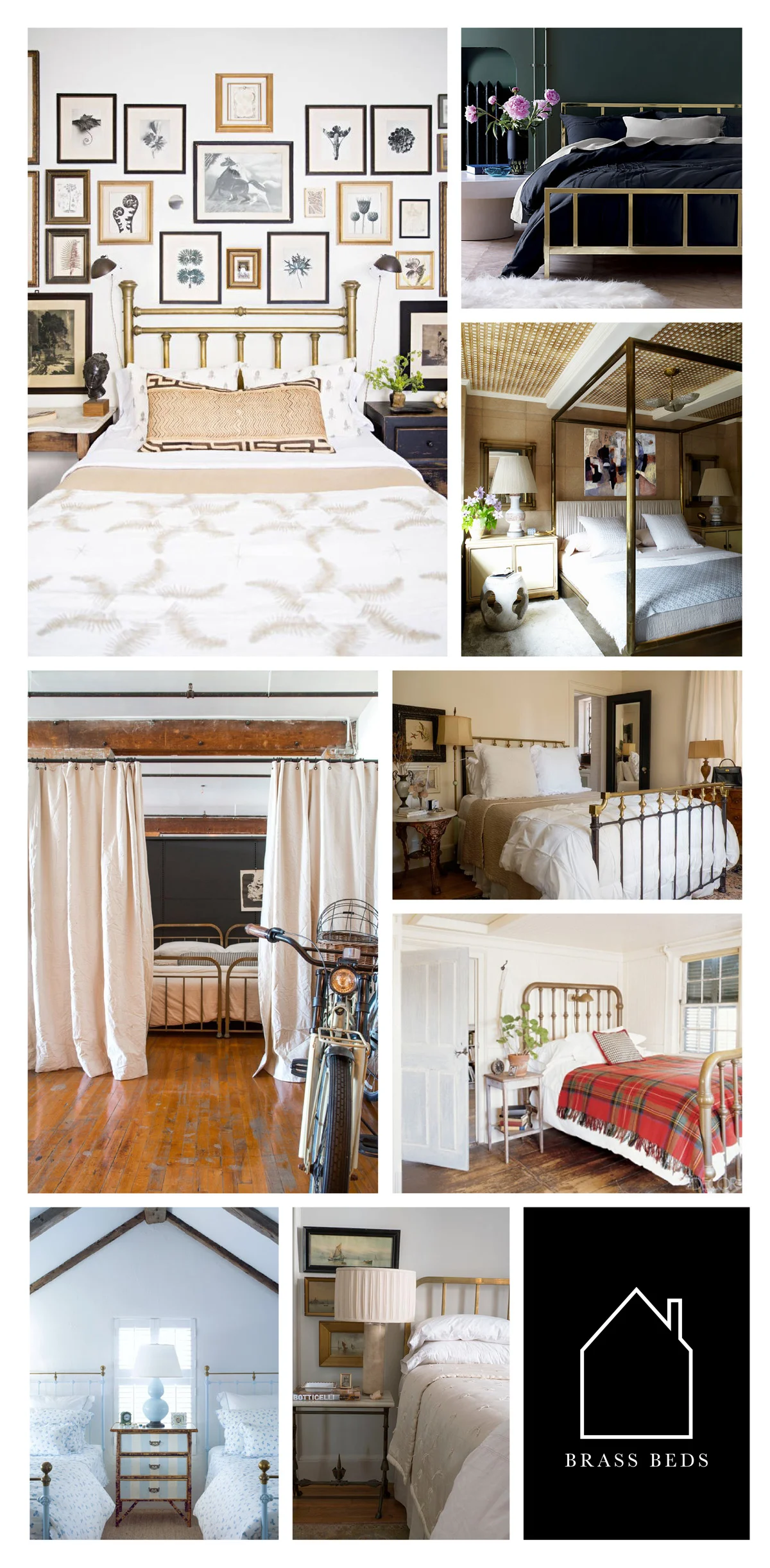 brass beds — THE PLACE HOME