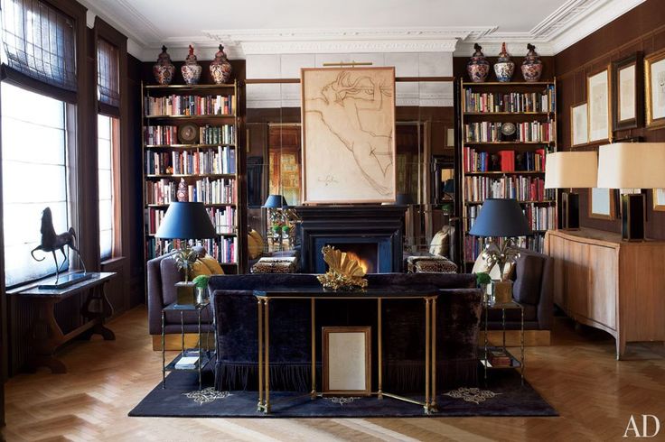 Home of Paolo Moschino and partner Philip Vergeylen via Architectural Digest