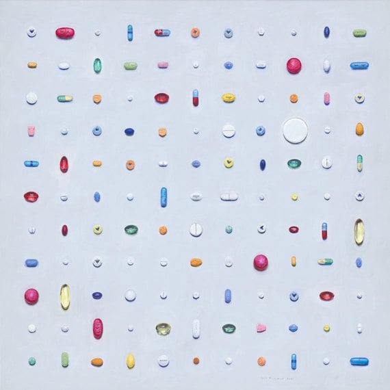 Joel Penkman - The Medicalisation of Society - Limited Edition Gicele Print - 16.5" x 16.5"