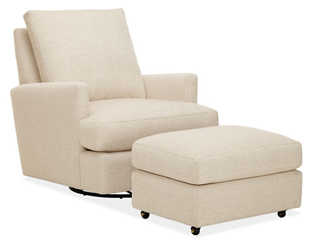 colton swivel glider chair by Room & Board