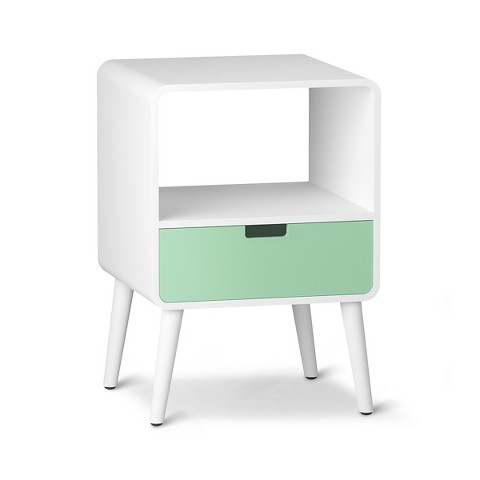 1-Drawer Mid-Century Kids Nightstand - THE PLACE HOME
