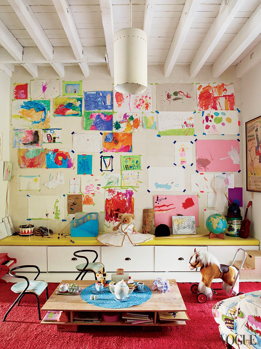 home of Miranda Brooks via Vogue | THE PLACE HOME