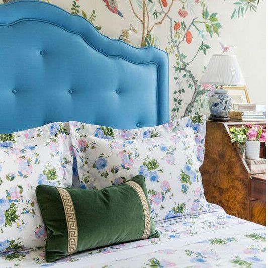 Bloomsbury in Periwinkle via Biscuit Home | THE PLACE HOME