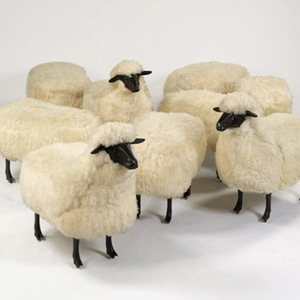 artist feature: les lalannes sheep | 12.10.2013