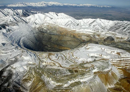 Bingham Canyon Utah by John Bullass