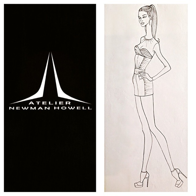 Follow my Instagram for the best and latest in Fashion Design, Fashion Styling and Fashion Illustration. Fashion Sketch. Atelier Newman Howell. #ateliernewmanhowell