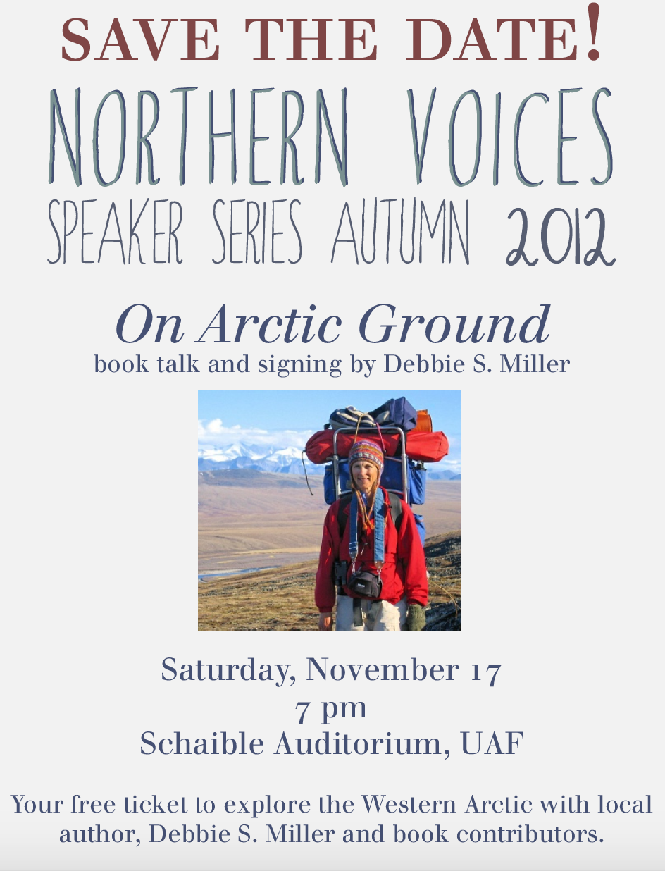  Northern Voices Speaker Series flyer 