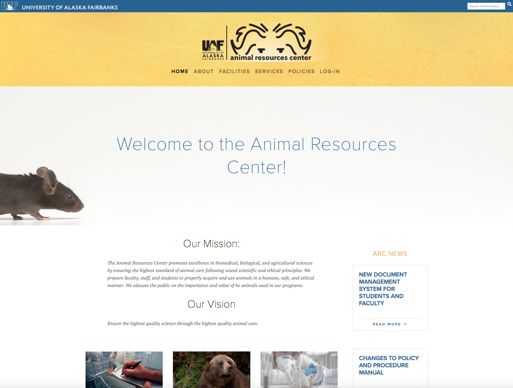 UAF Animal Resources Center
