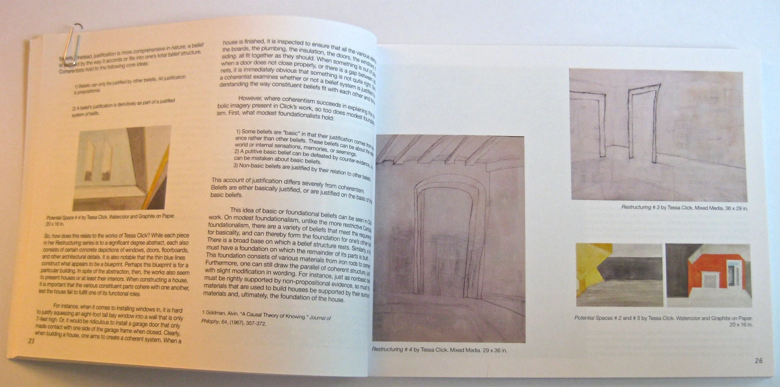 Paintings for Ideas Made Visible: An Exploration of Art and Philosophy