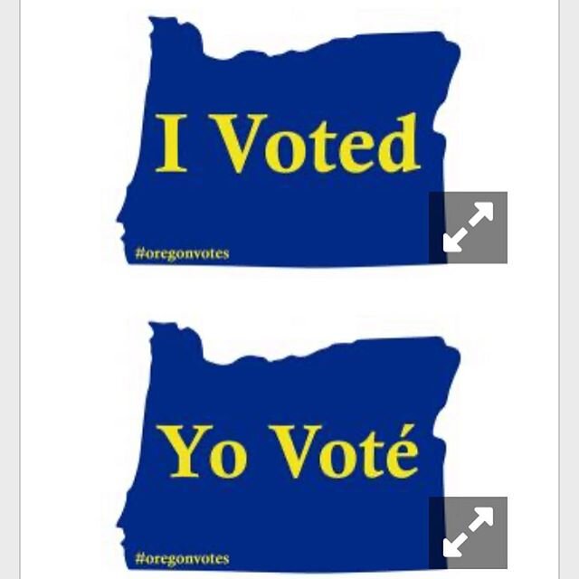 Really enjoyed voting by mail this time! It turns out Oregon has been voting by mail for years! 🙌👏💪🌲