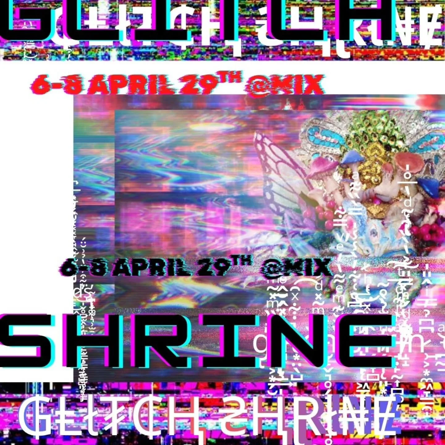 NEW PROJECT COMING SOON
₲Ⱡł₮₵Ⱨ ₴ⱧⱤł₦Ɇ
April 29th at @asumixcenter #mixhibition
Immersive live-action game active from 6-8 with a special performance following

More to come...