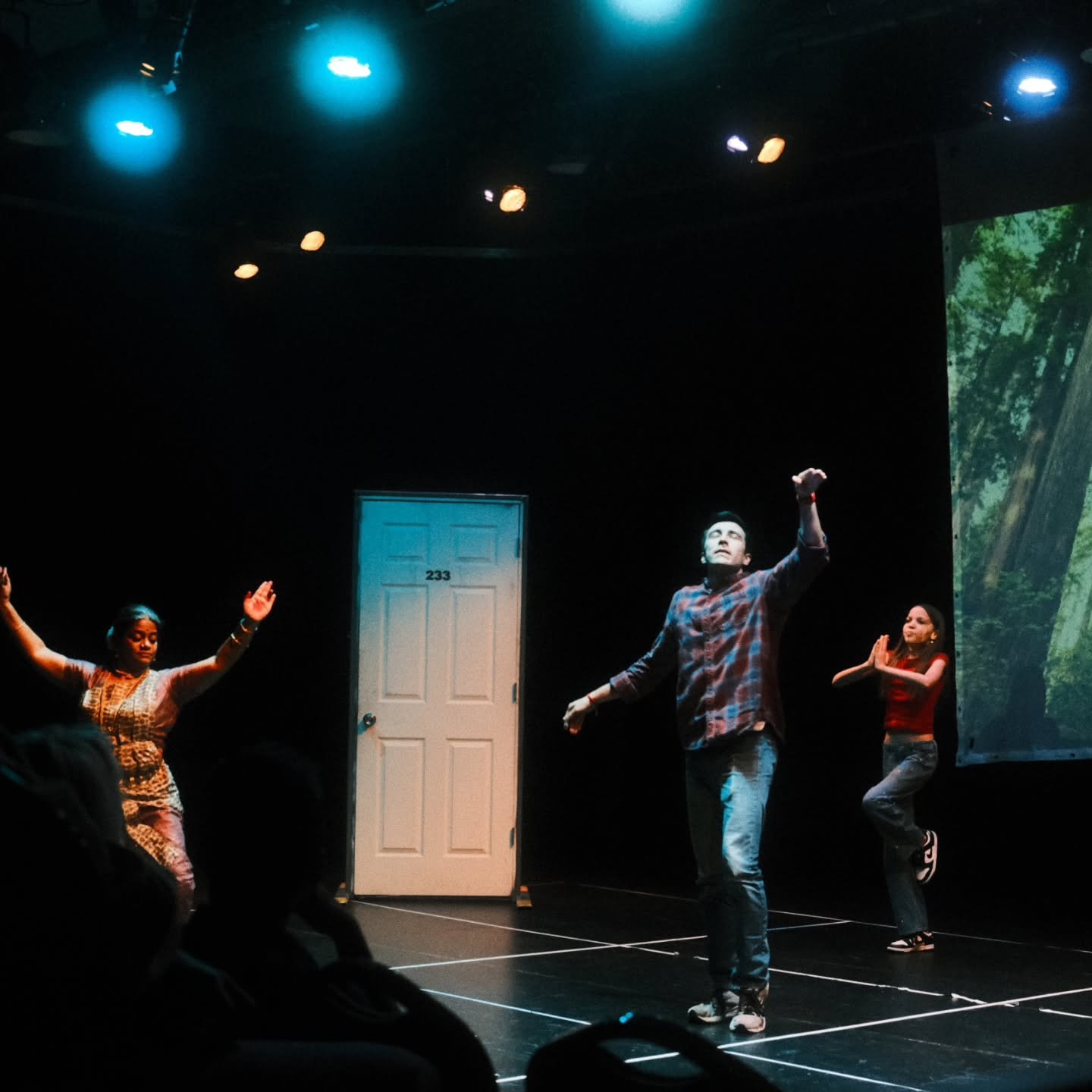 Dancing through time in 'Universe Under Your Tongue'. Photos by @avynashraj