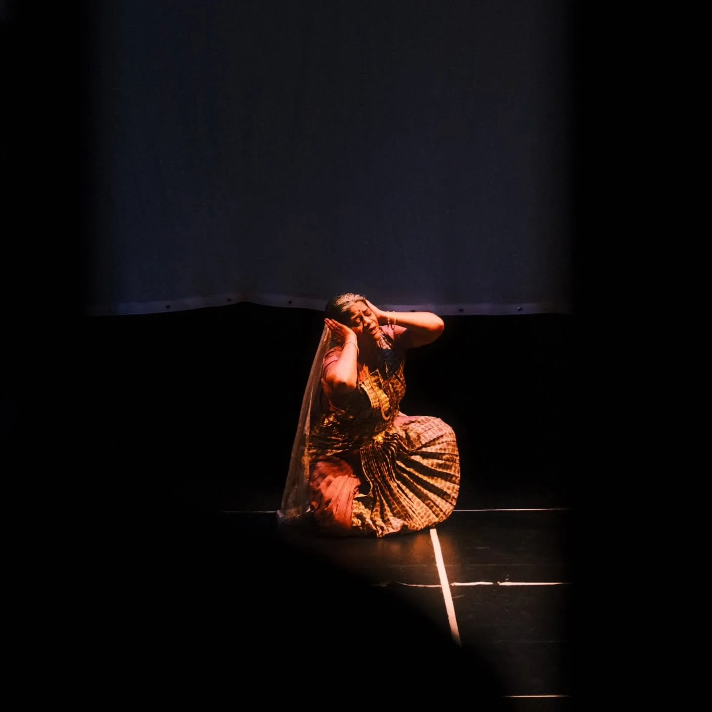 Such a dream to be able to work with the incredible Sumana Sen Mandala @dansensenrtyabodha in the staged reading of Universe Under Your Tongue this April. Photos and video by @avynashraj (link to video in bio)!