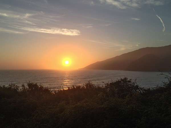 And another sunset from our campsite