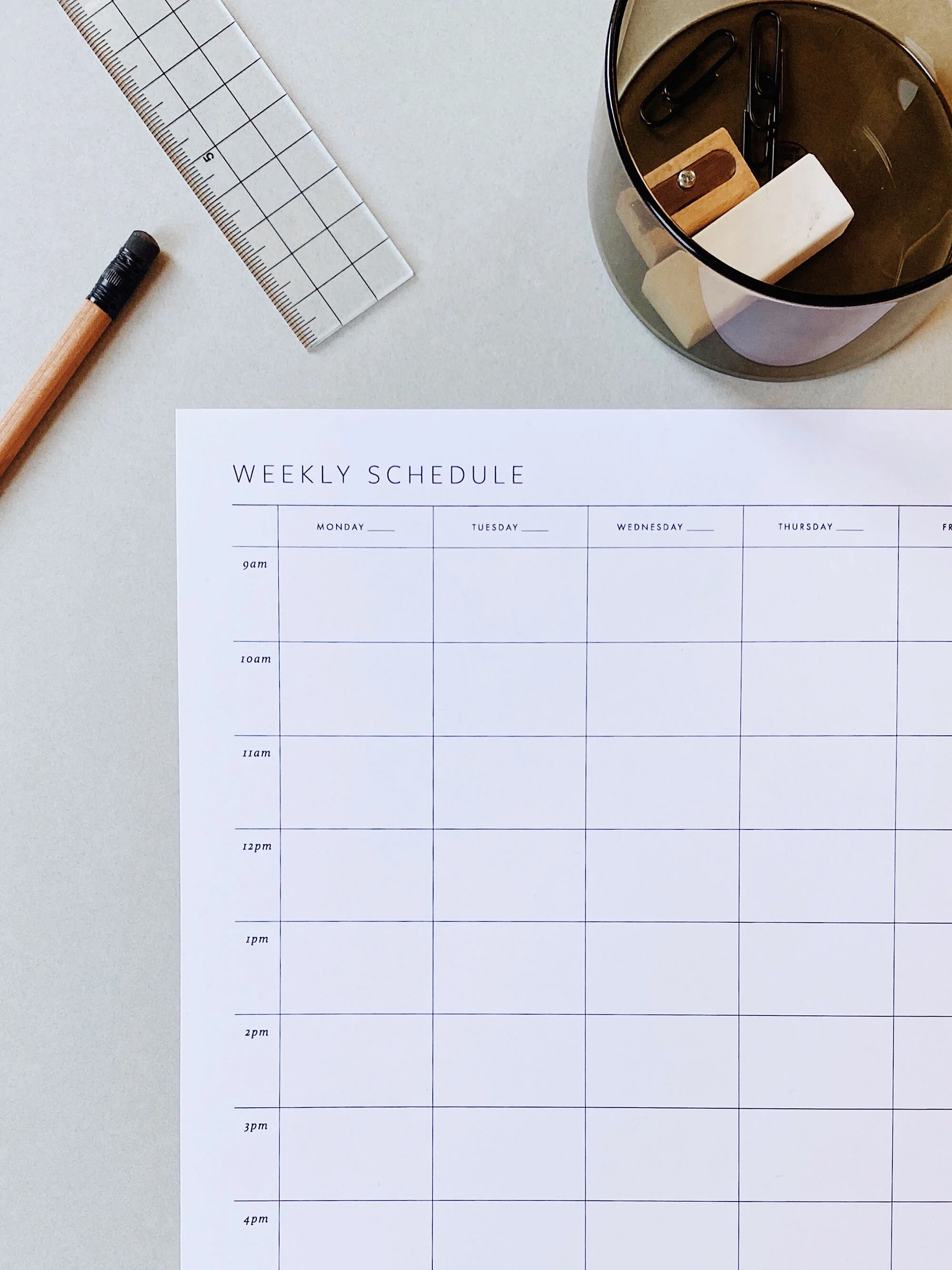 free printable weekly planner evermore paper co