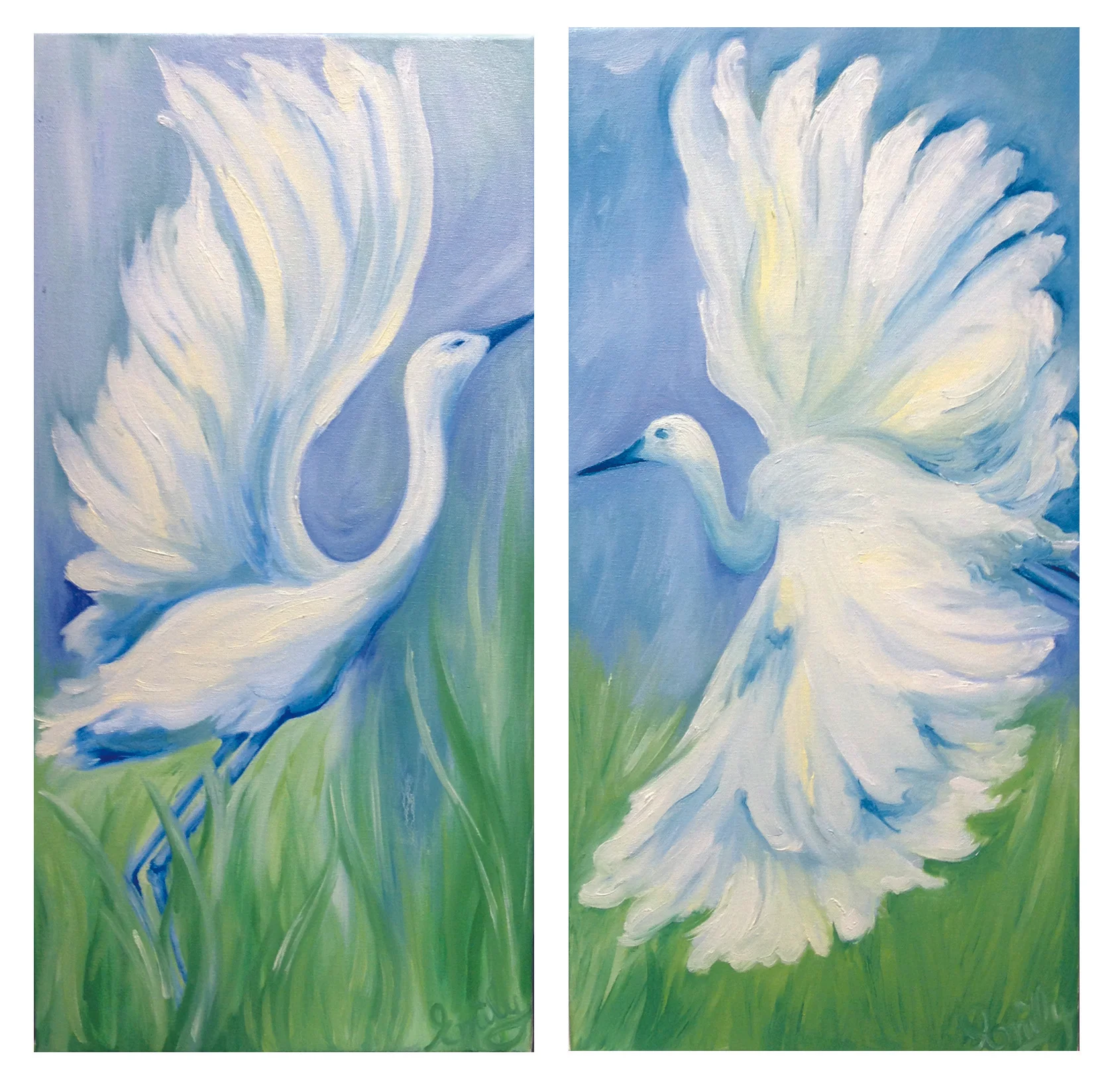 'Carolina Morning' oil on canvas - SOLD