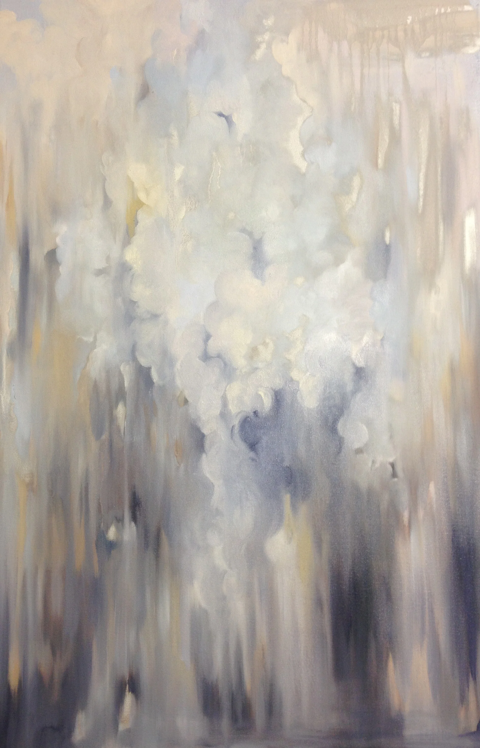 'Brooklyn Skies', oil on canvas - SOLD