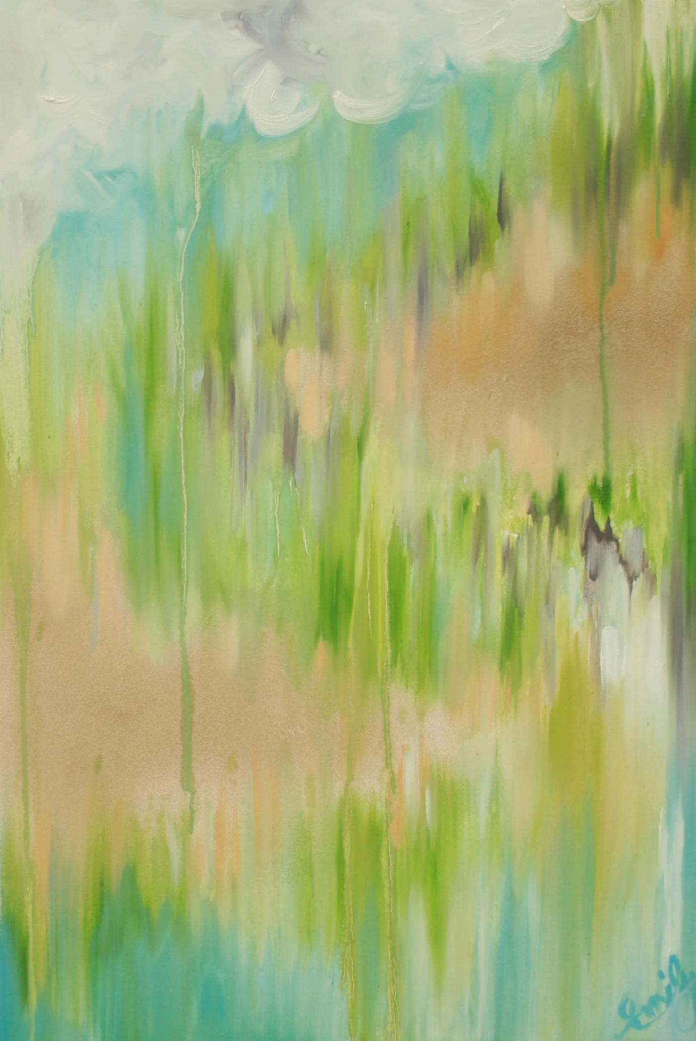 'Page's Creek', oil on canvas - SOLD