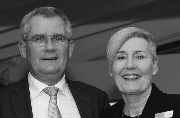 Dan Simmonds and Janet Dore. Photo courtesy of Committee for Geelong