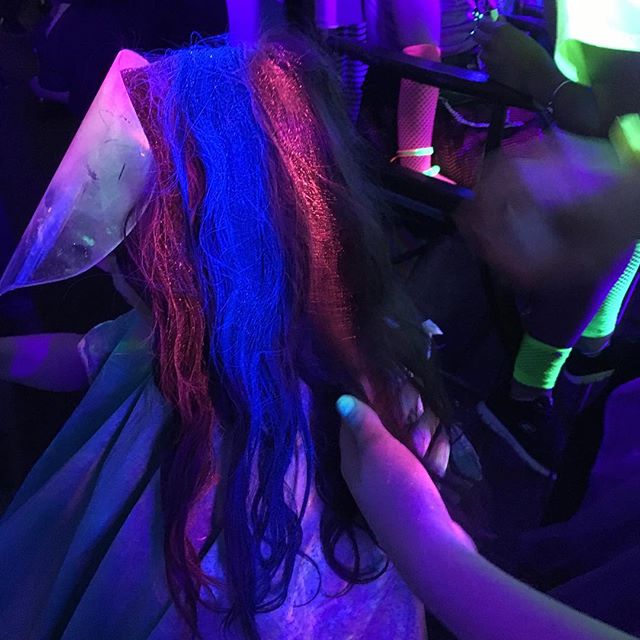 Glow hair don't care