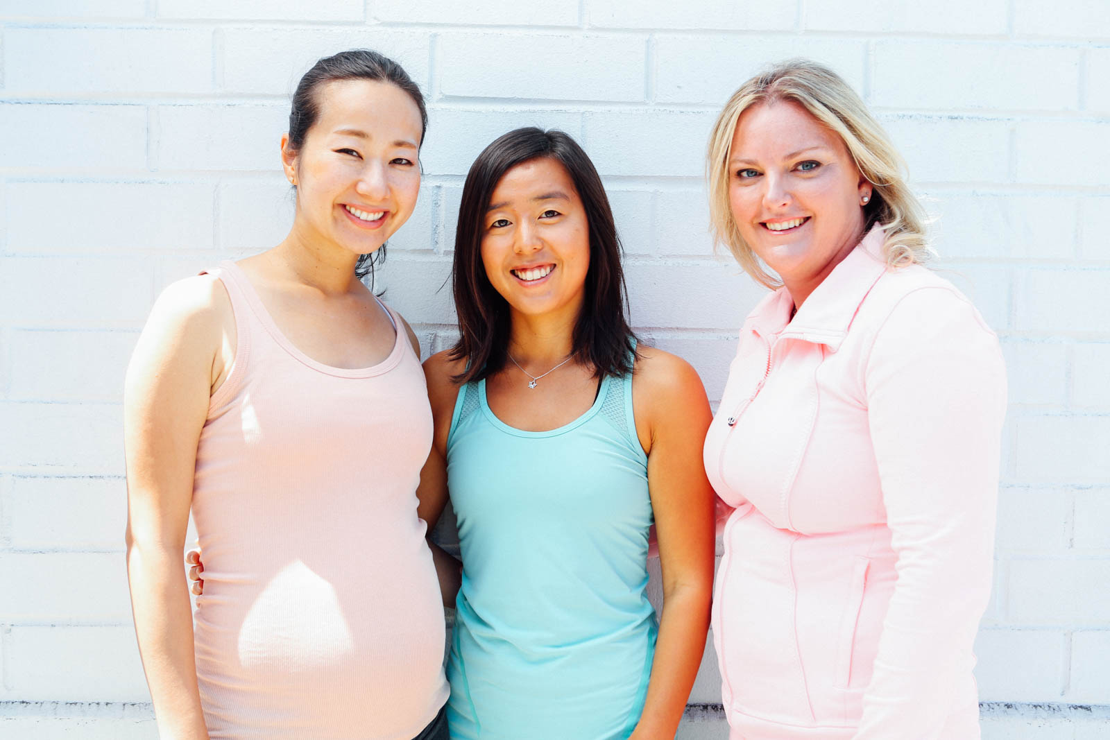 Meet the Mint Pilates Apprentices: Kanako, Mikaela, and Sarah. 