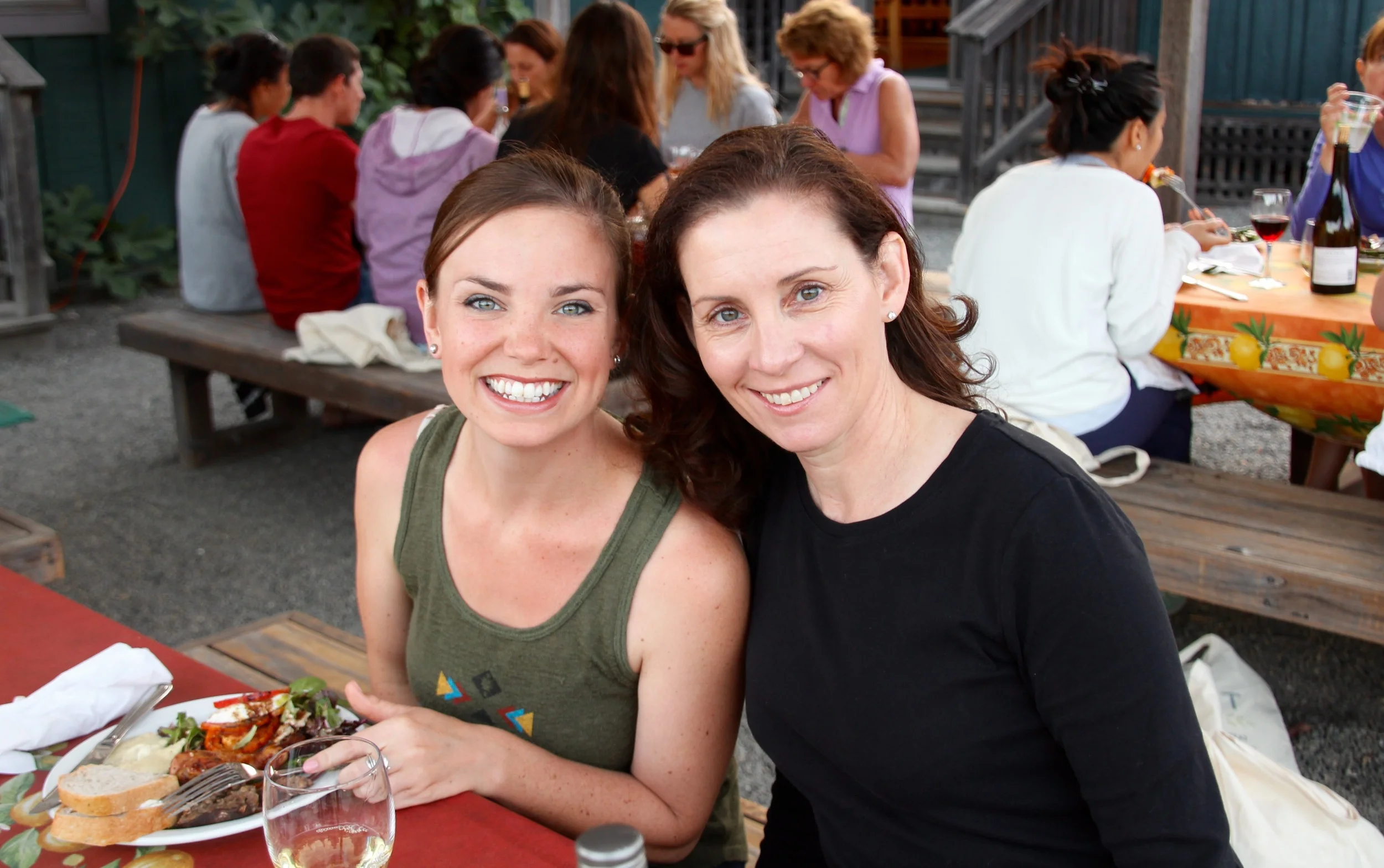 Renee at the Mint Pilates and Yoga Retreat August 2015. 