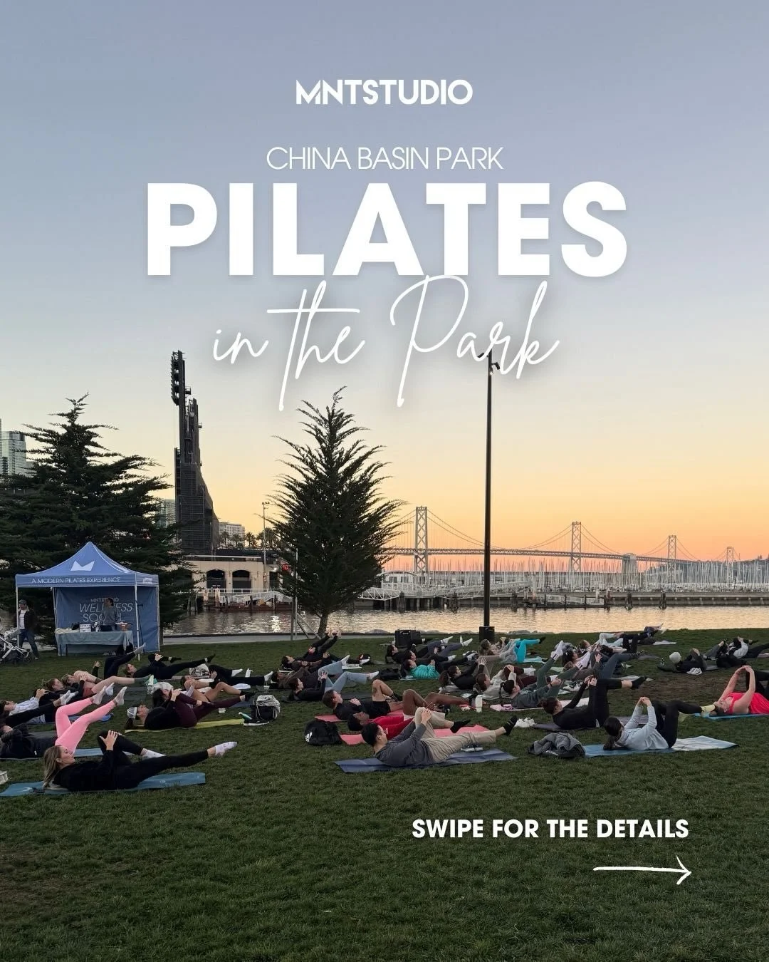 Spring is calling&hellip; and so is Pilates in the Park 🌿☀️

We&rsquo;re continuing FREE Pilates in the Park at China Basin Park, and this season is stacked. Save your spot and come move with us by the water 💙

📅 Mon, Feb 24 | 5PM
📅 Fri, Mar 6 | 