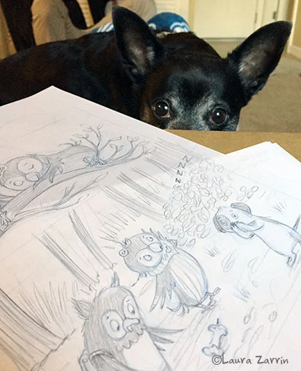My assistant and muse, Cody.