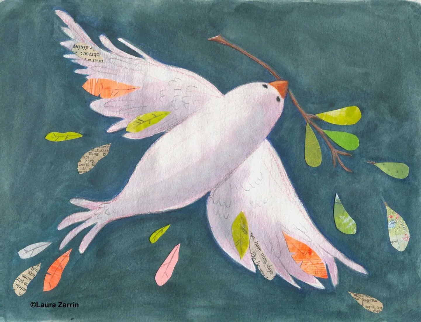 I&rsquo;ve been struggling to make art that reflects the current hell we&rsquo;re all living through and the hope I am clinging to. This image came to me today during the #InnerMagicArtClub hosted by Jessica Swift and Becky Hershey. I call it Battere