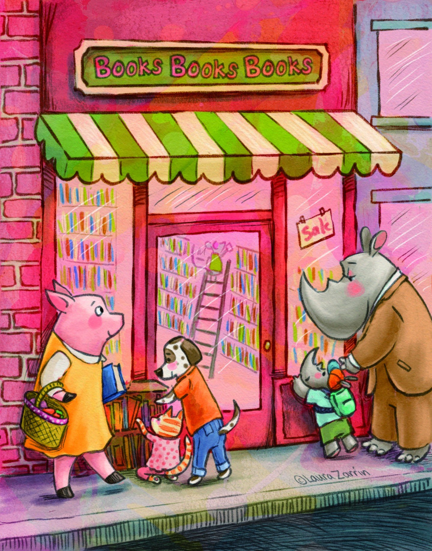 I tried a new technique I read about in a post by @sashamayer.draws after she took a workshop by @rizzyfig. They overlayed a painting over their illustration. I knew I had to try it and wow do I love it! I took one of my abstract paintings in progres