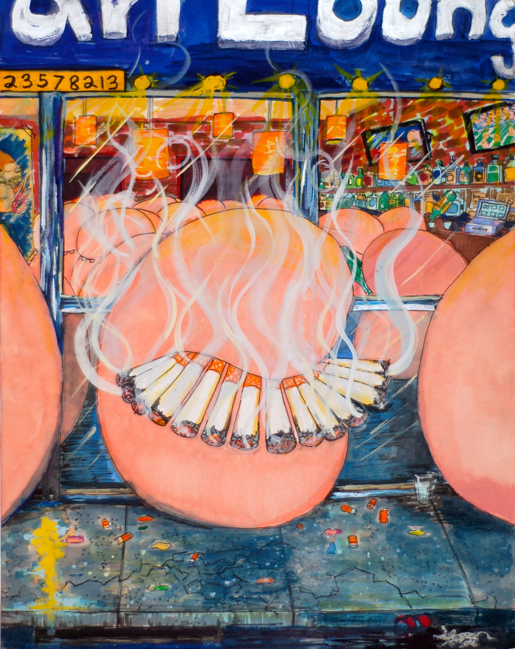 Want to chain smoke. 