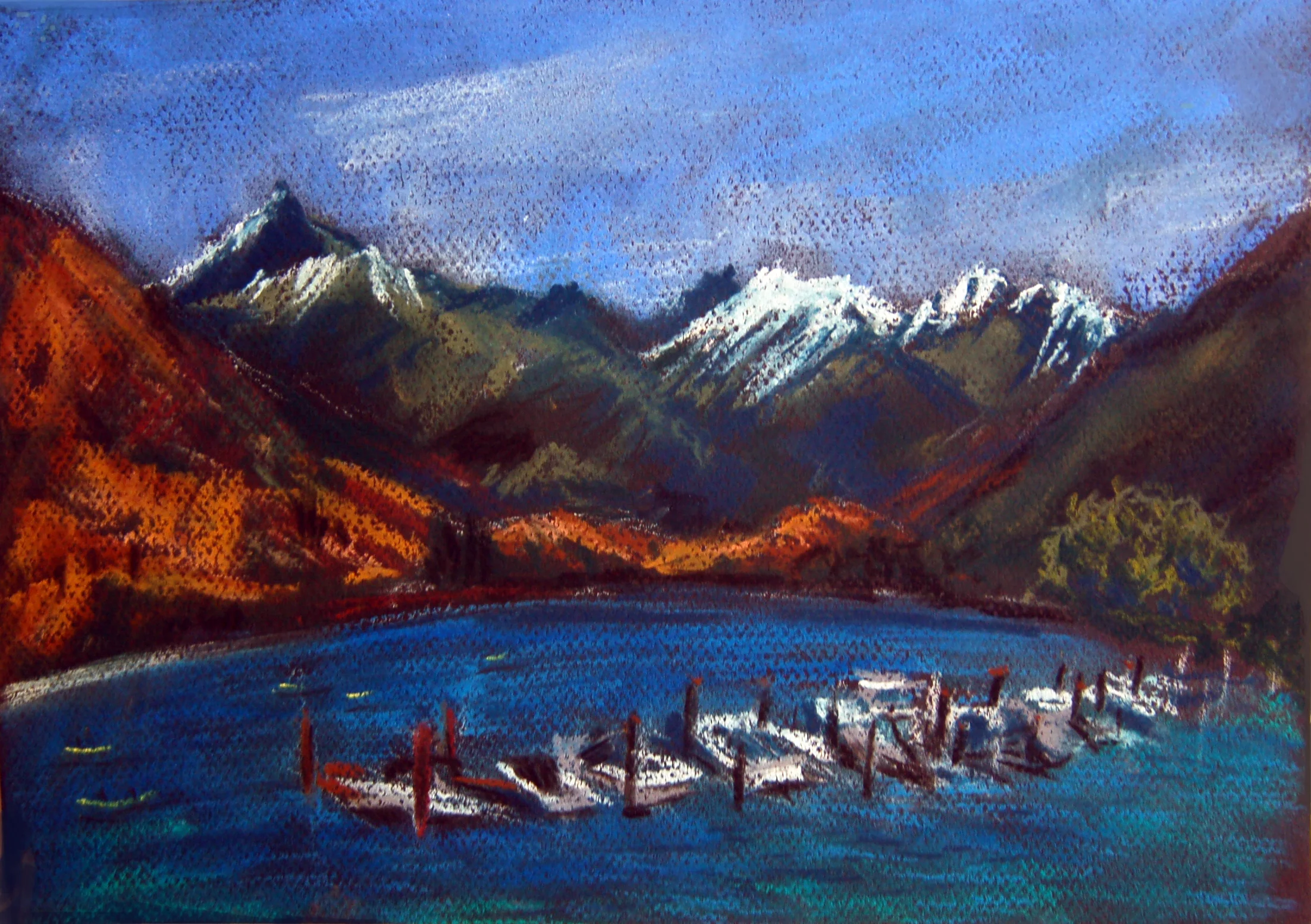 Wanaka Lake, New Zealand