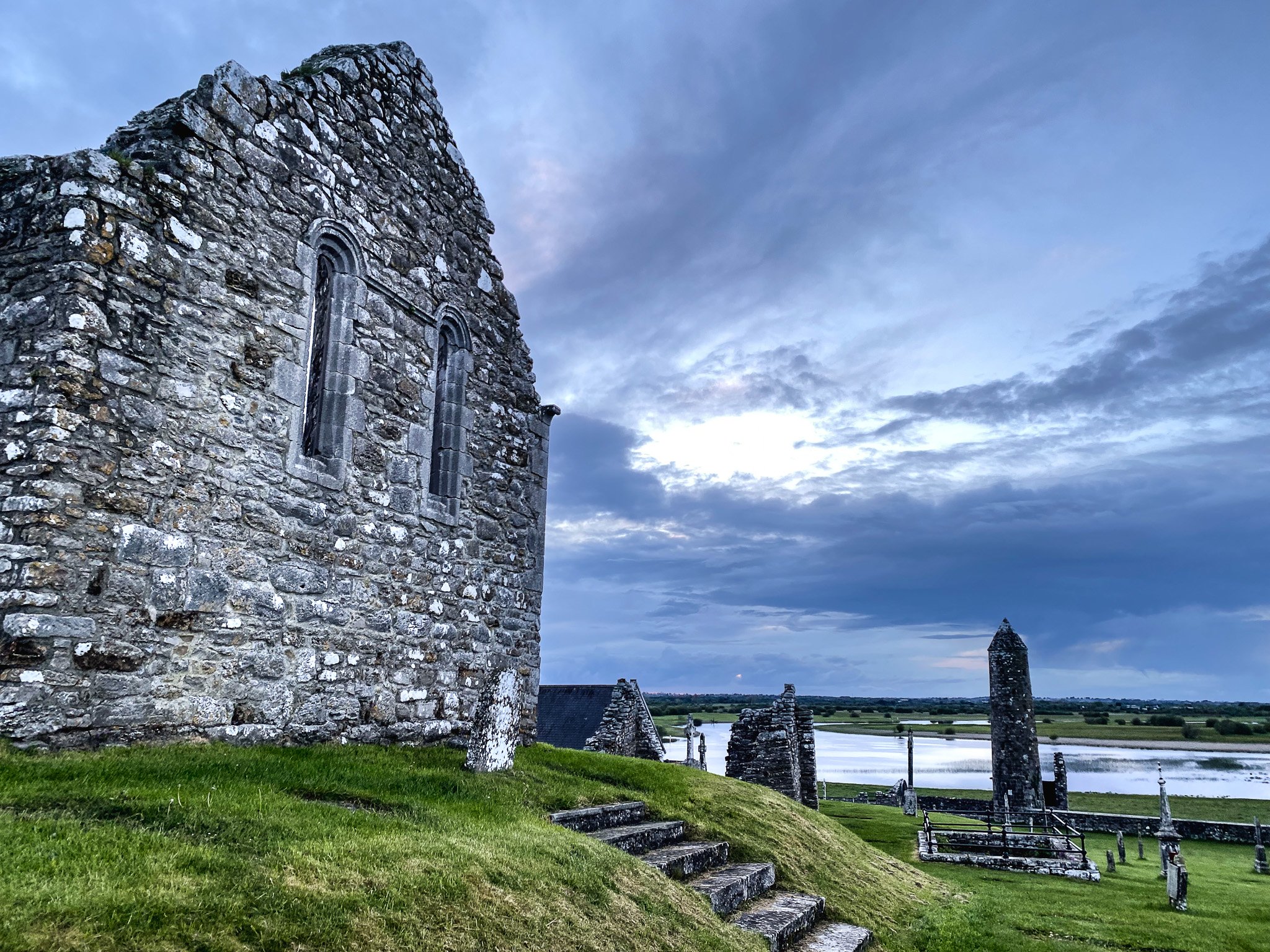 The ruins of Clonmacnoise 