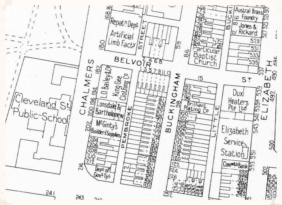 Chalmers Surveryors Map 1956.jpg