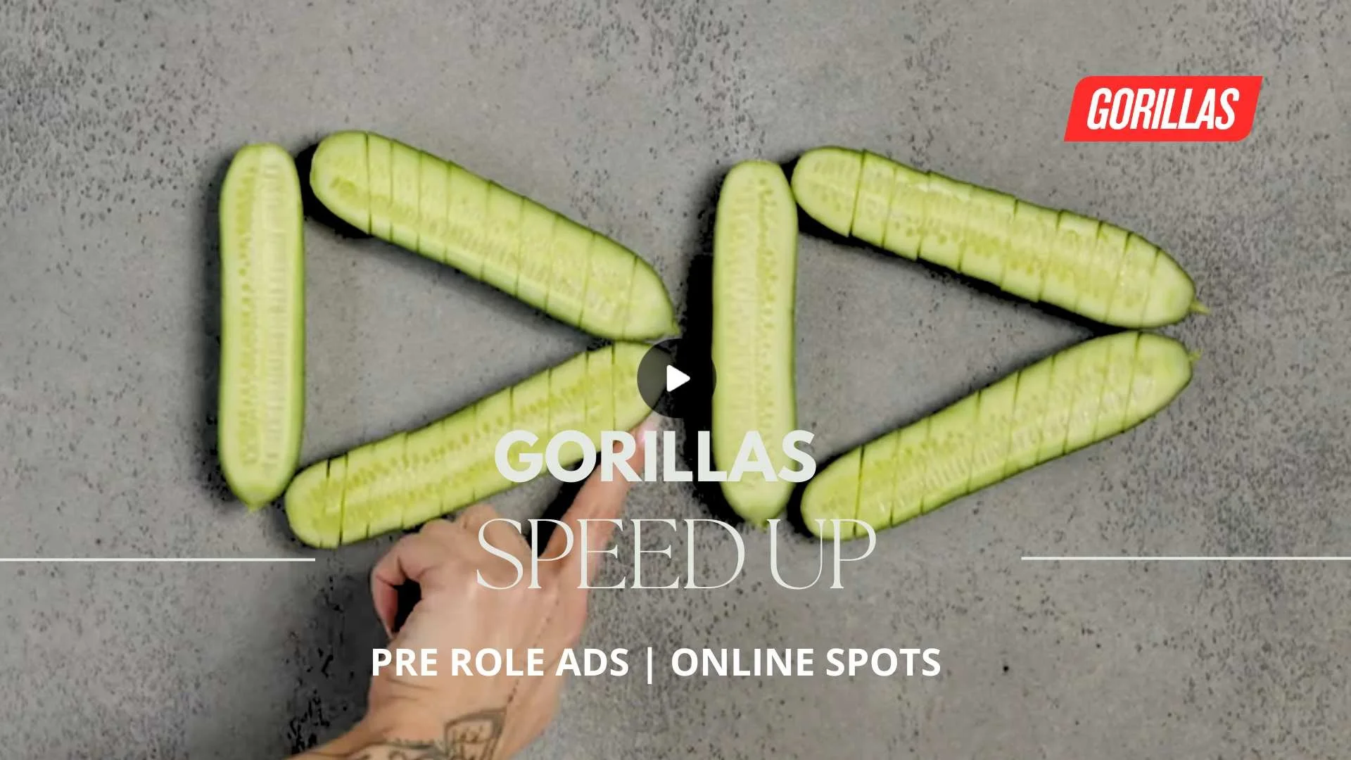 Gorillas PreRoleAds
