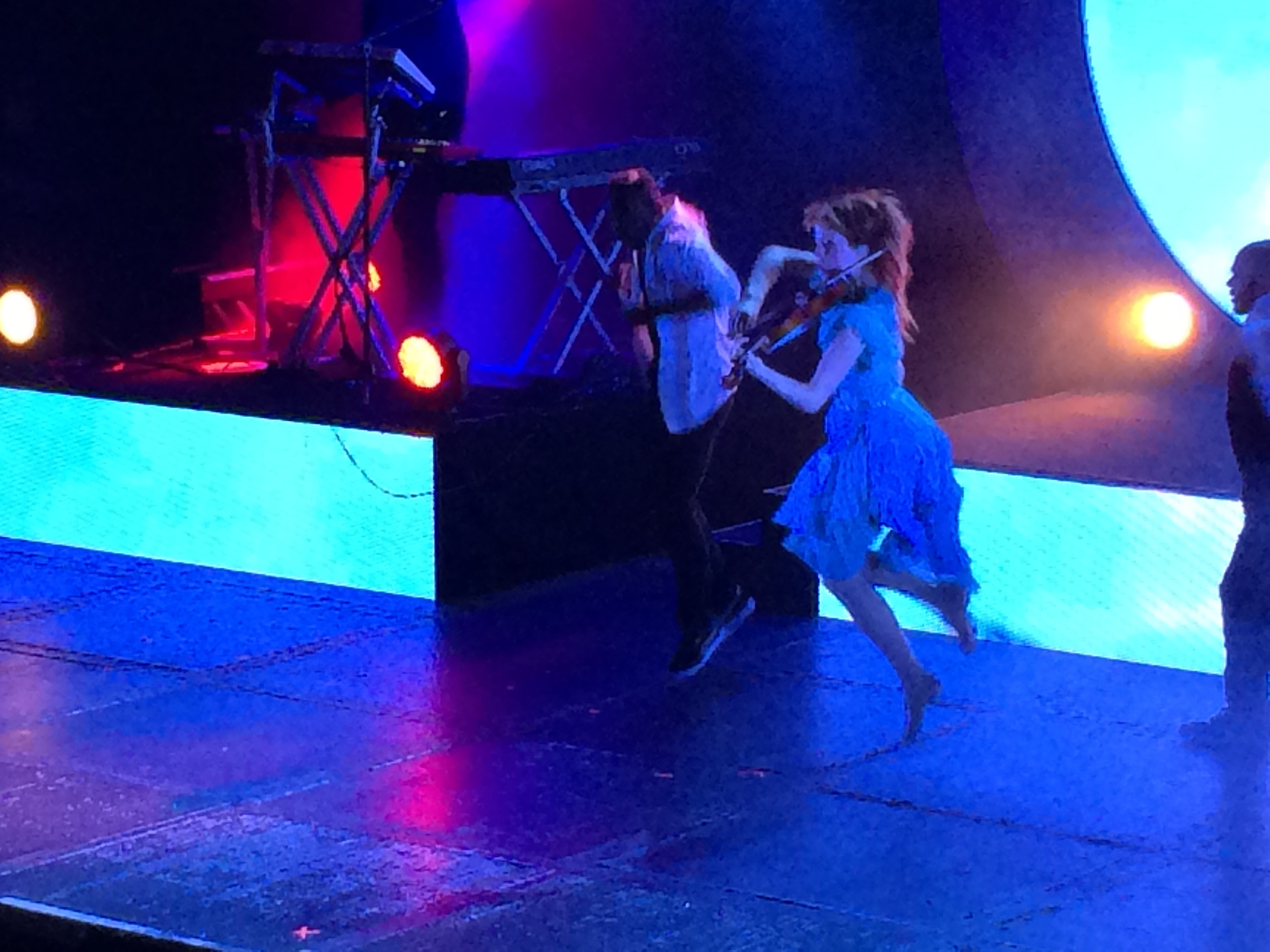 Lindsey Stirling at the June 23, 2014 Philadelphia concert.