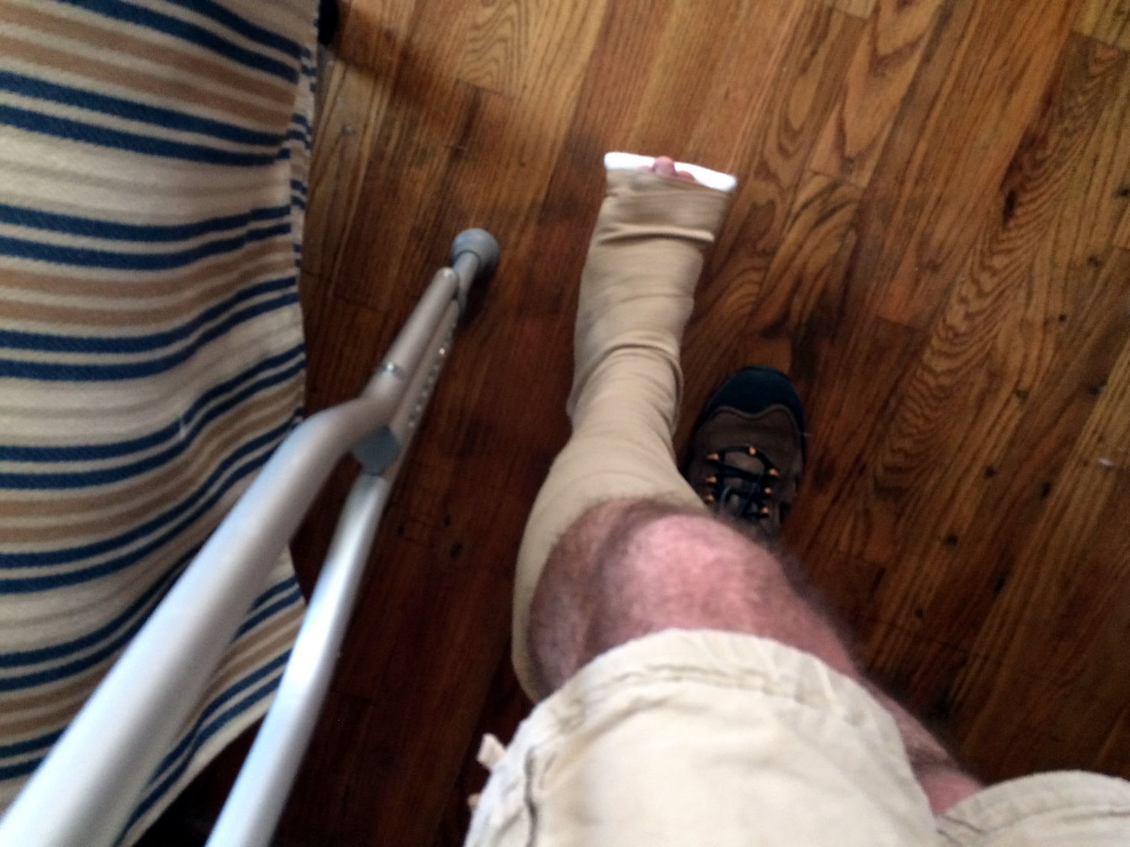 Nothing like getting hurt on vacation...