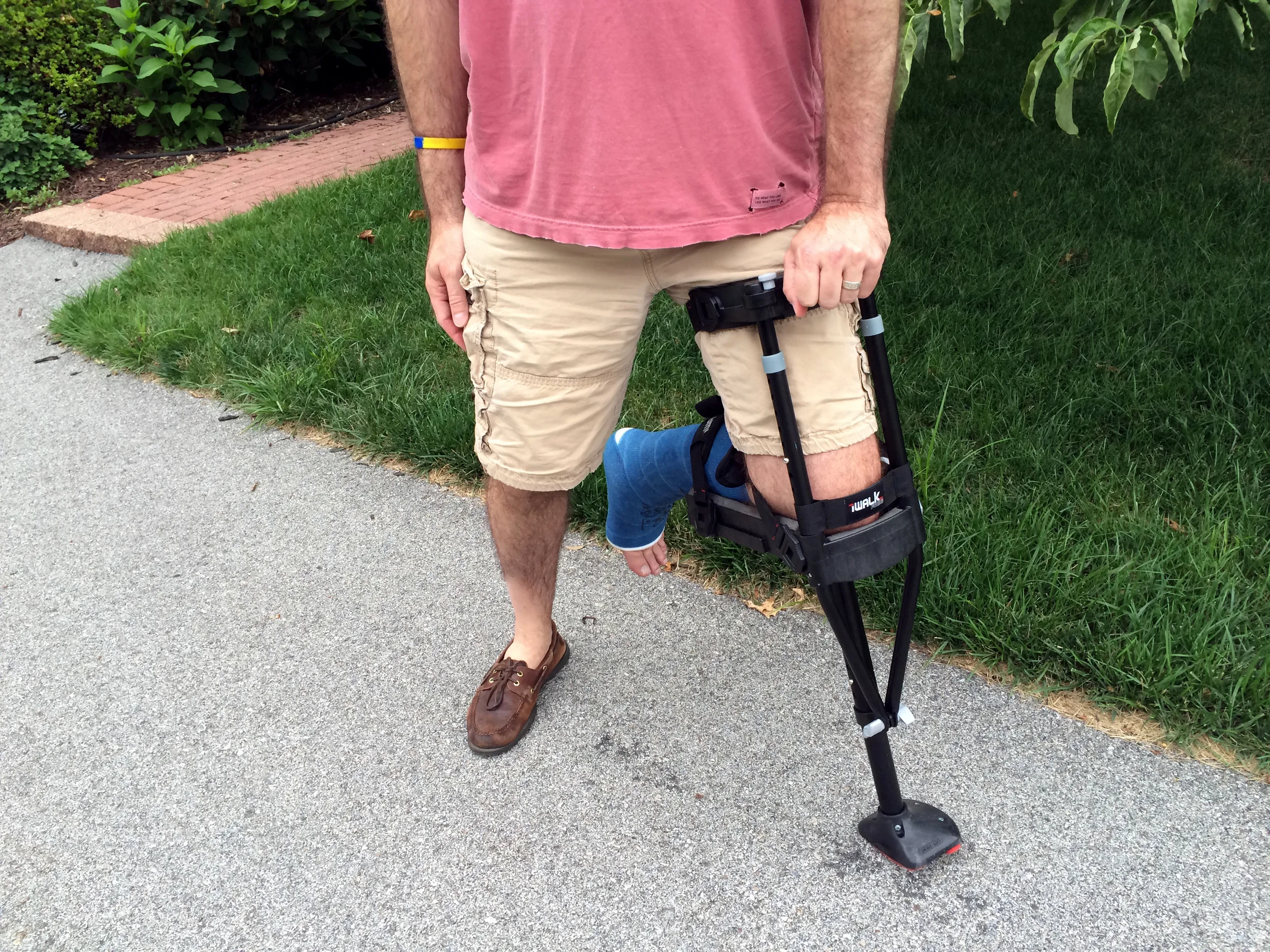 Getting around on the iWalk 2.0.