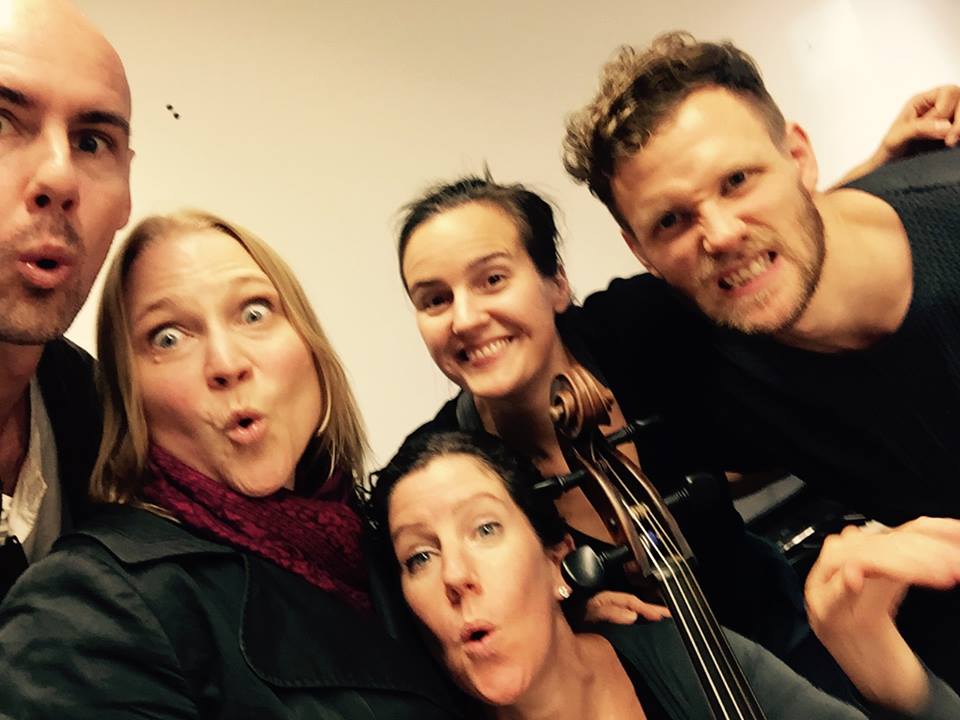 Ensemble ur Operabyråns föreställning Ingjutet i mitt hjärta (2016)